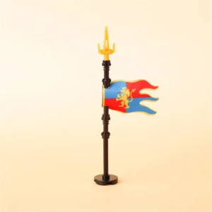 Custom Piece – Lion Knight faction standard flag – 3D Print for LEGO Custom Piece – Lion Knight faction standard flag – 3D Print for LEGO
