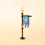 Lion Knight royal faction flag - Custom 3D Printed Miniature Accessory Parts Pieces for Brick Block Figures