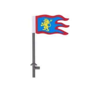Custom Piece – Lion Knights faction flag – 3D Print for LEGO Custom Piece – Lion Knights faction flag – 3D Print for LEGO