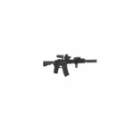 M4 carbine rifle Noveske N4 Rifleworks - Custom 3D Printed Miniature Accessory Parts Pieces for Brick Block Figures