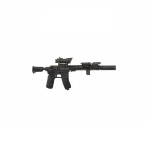 Custom Piece – M4A1 carbine URG I with an ACOG sight and suppressor – 3D Print for LEGO minifigure Custom Piece – M4A1 carbine URG I with an ACOG sight and suppressor – 3D Print for LEGO minifigure