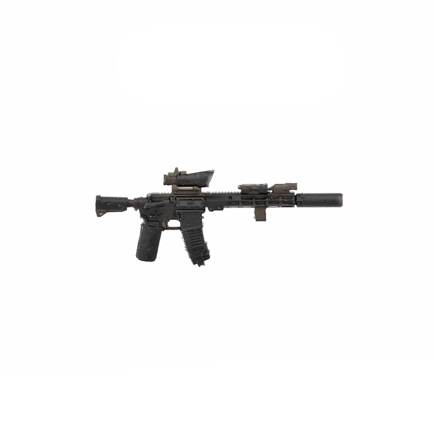 Custom Piece – M4A1 carbine URG I with an ACOG sight and suppressor – 3D Print for LEGO minifigure Custom Piece – M4A1 carbine URG I with an ACOG sight and suppressor – 3D Print for LEGO minifigure