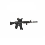 M4A1 carbine with an ACOG sight - Custom 3D Printed Miniature Accessory Parts Pieces for Brick Block Figures