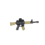 M4T1 rifle - Custom 3D Printed Miniature Accessory Parts Pieces for Brick Block Figures