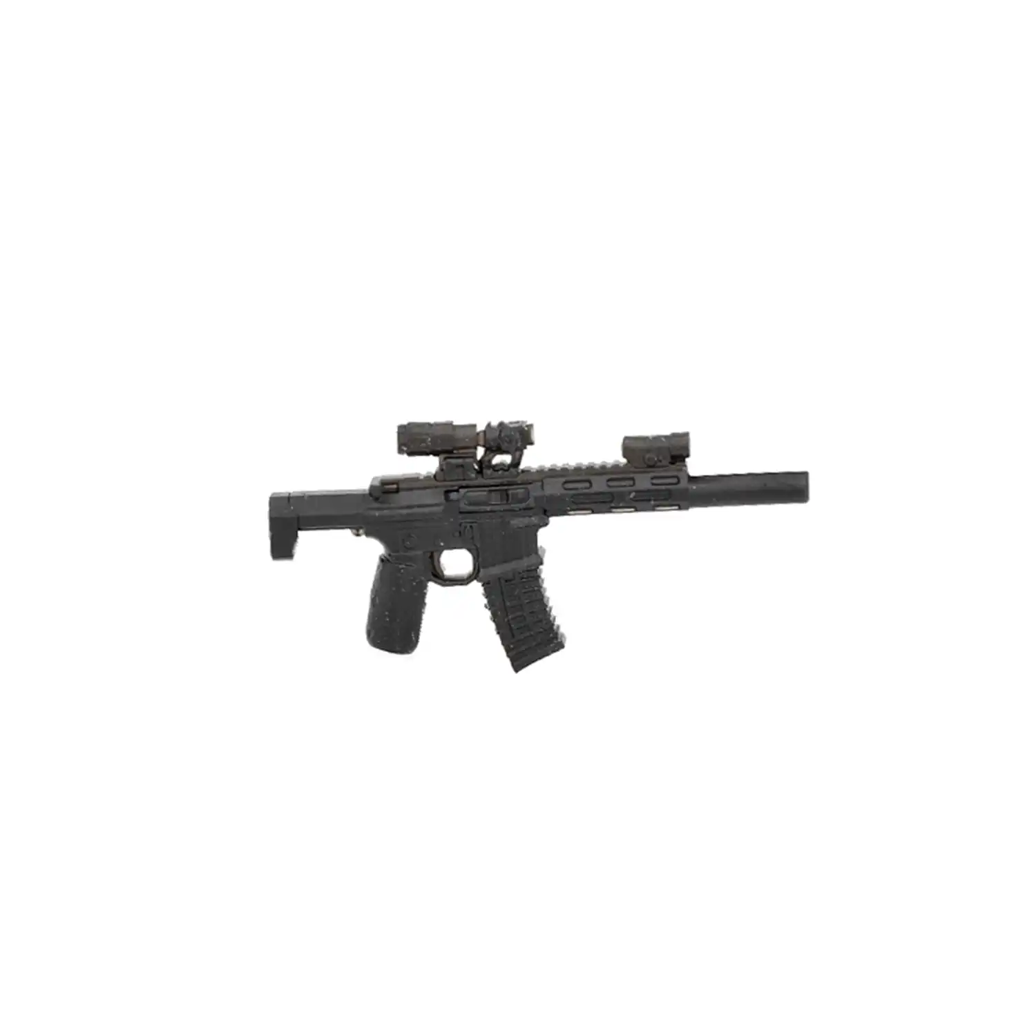 Custom Piece – Q Honey Badger rifle – 3D Print for LEGO minifigure Custom Piece – Q Honey Badger rifle – 3D Print for LEGO minifigure