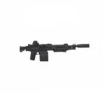 SIG Sauer M250 machine gun - Custom 3D Printed Miniature Accessory Parts Pieces for Brick Block Figures