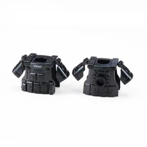 Custom Piece – SWAT team tactical vests – 3D Print for LEGO minifigure Custom Piece – SWAT team tactical vests – 3D Print for LEGO minifigure