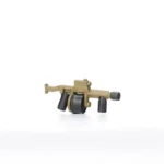 Striker type shotgun - Custom 3D Printed Miniature Accessory Parts Pieces for Brick Block Figures
