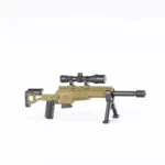 XM2010 Sniper Rifle - Custom 3D Printed Miniature Accessory Parts Pieces for Brick Block Figures