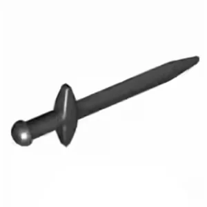 Custom Piece – black longsword or arming sword 18031 – 3D Print for LEGO 6351360 Custom Piece – black longsword or arming sword 18031 – 3D Print for LEGO 6351360