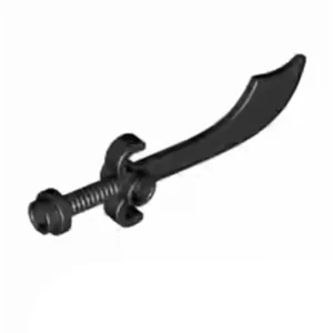 Custom Piece – black scimitar falchion sword 43887 – 3D Print for LEGO 4656377 Custom Piece – black scimitar falchion sword 43887 – 3D Print for LEGO 4656377
