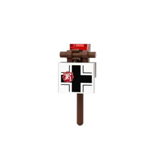 Custom Piece – ceremonial scepter or standard finial associated with the German Wehrmacht – 3D Print for LEGO minifigure Custom Piece – ceremonial scepter or standard finial associated with the German Wehrmacht – 3D Print for LEGO minifigure
