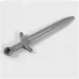 Custom Piece – flat silver broadsword great sword 66964 – 3D Print for LEGO 6395400 Custom Piece – flat silver broadsword great sword 66964 – 3D Print for LEGO 6395400