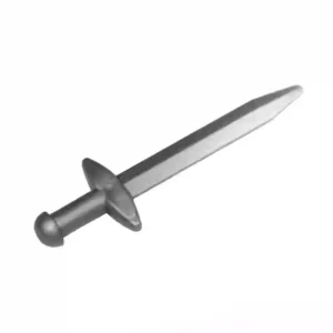 Custom Piece – flat silver longsword arming sword 18031 – 3D Print for LEGO 6078442 Custom Piece – flat silver longsword arming sword 18031 – 3D Print for LEGO 6078442