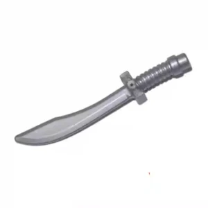 Custom Piece – flat silver saber sword Chinese willow leaf dao 25111 – 3D Print for LEGO 6172879 Custom Piece – flat silver saber sword Chinese willow leaf dao 25111 – 3D Print for LEGO 6172879