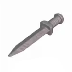 Custom Piece – flat silver short sword dagger Roman gladius 18034 – 3D Print for LEGO 6093532 Custom Piece – flat silver short sword dagger Roman gladius 18034 – 3D Print for LEGO 6093532
