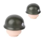 green helmet 501st Parachute Infantry Regiment PIR of the U.S. Army - Custom 3D Printed Miniature Accessory Parts Pieces for Brick Block Figures