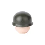 green M1 helmet - Custom 3D Printed Miniature Accessory Parts Pieces for Brick Block Figures