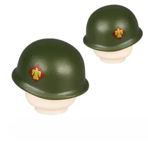 Custom Piece – green helmet US Armys 45th Infantry Division – 3D Print for LEGO minifigure Custom Piece – green helmet US Armys 45th Infantry Division – 3D Print for LEGO minifigure