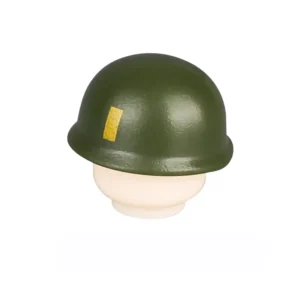 Custom Piece – green helmet styled after the US Army M1 – 3D Print for LEGO minifigure Custom Piece – green helmet styled after the US Army M1 – 3D Print for LEGO minifigure