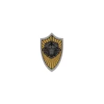 heater shield Medusa or gorgon head emblem - Custom 3D Printed Miniature Accessory Parts Pieces for Brick Block Figures