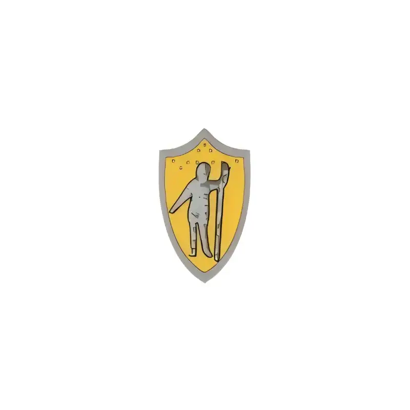 Custom Piece – heater shield a figure holding a staff – 3D Print for LEGO Custom Piece – heater shield a figure holding a staff – 3D Print for LEGO