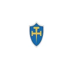 heater shield central gold cross emblem - Custom 3D Printed Miniature Accessory Parts Pieces for Brick Block Figures