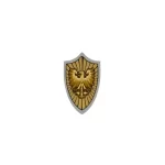 heater shield gold eagle emblem - Custom 3D Printed Miniature Accessory Parts Pieces for Brick Block Figures