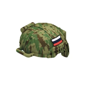 Custom Piece – helmet Russian digital camouflage and a Russian flag – 3D Print for LEGO minifigure Custom Piece – helmet Russian digital camouflage and a Russian flag – 3D Print for LEGO minifigure
