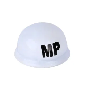 Custom Piece – helmet with MP printed in black letters – 3D Print for LEGO minifigure Custom Piece – helmet with MP printed in black letters – 3D Print for LEGO minifigure