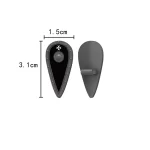 kite shield Teutonic Crusader - Custom 3D Printed Miniature Accessory Parts Pieces for Brick Block Figures