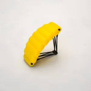 Custom Piece – parachute yellow – 3D Print for LEGO minifigure Custom Piece – parachute yellow – 3D Print for LEGO minifigure