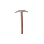 pickaxe - Custom 3D Printed Miniature Accessory Parts Pieces for Brick Block Figures