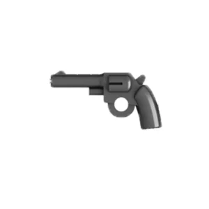 Custom Piece – revolver dark grey – 3D Print for LEGO Custom Piece – revolver dark grey – 3D Print for LEGO