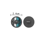 round shield Viking or Norse - Custom 3D Printed Miniature Accessory Parts Pieces for Brick Block Figures