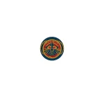 round shield an ornate gold and red bird like or winged - Custom 3D Printed Miniature Accessory Parts Pieces for Brick Block Figures