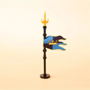 Custom Piece – royal or noble faction flag – 3D Print for LEGO Custom Piece – royal or noble faction flag – 3D Print for LEGO
