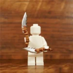 short swords weapon for tall version Goblin - Custom 3D Printed Miniature Accessory Parts Pieces for Brick Block Figures
