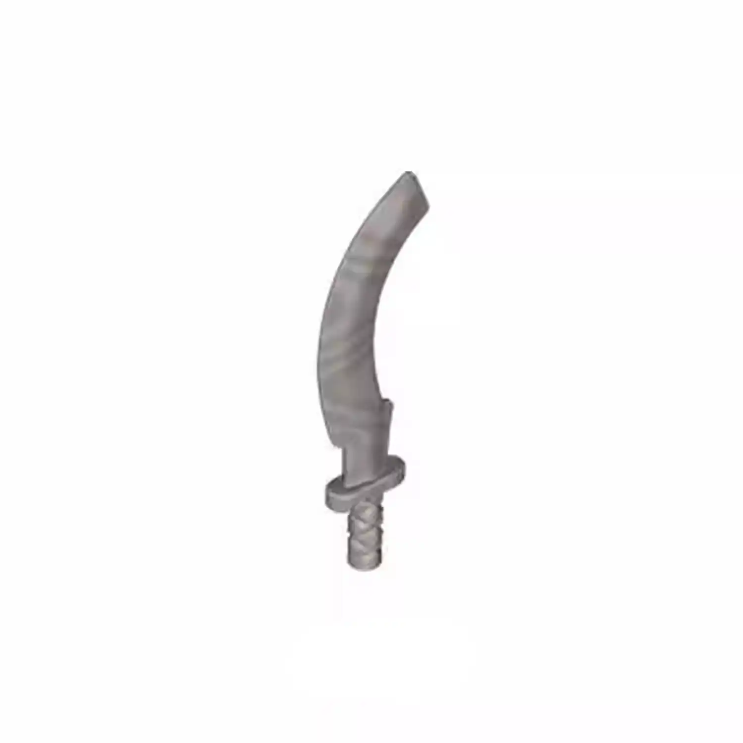 Custom Piece – silver curved sword scimitar khopesh 93247 – 3D Print for LEGO 6461579 Custom Piece – silver curved sword scimitar khopesh 93247 – 3D Print for LEGO 6461579