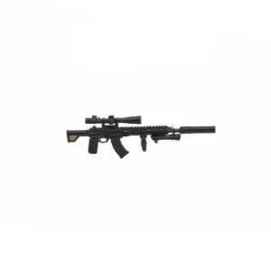 Custom Piece – tactical AR 15 rifle – 3D Print for LEGO minifigure Custom Piece – tactical AR 15 rifle – 3D Print for LEGO minifigure