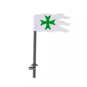 Custom Piece – the Order of Saint Lazarus flag – 3D Print for LEGO Custom Piece – the Order of Saint Lazarus flag – 3D Print for LEGO