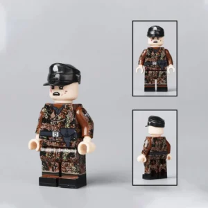 German Waffen-SS Panzer Crewman (Dot 44 Camouflage Wrap) WWII - Custom Printed Brick Block Figure German Waffen Ss Panzer Crewman (dot 44 Camouflage Wrap) Wwii Custom Printed Brick Block Figure