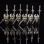 6 Sacred Armor Knights - Custom Printed Brick Block Figure