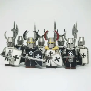 Minifigure 8 Crusader Teutonic knights Hospitaller LEGO Alternative Minifigure 8 Crusader Teutonic knights Hospitaller LEGO Alternative