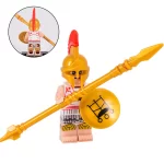 Ancient Greek hoplite - Custom Printed Brick Block Figure