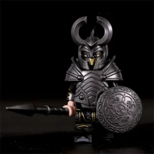 Minifigure Asgardian warrior or guard black LEGO Alternative 3 Minifigure Asgardian warrior or guard black LEGO Alternative