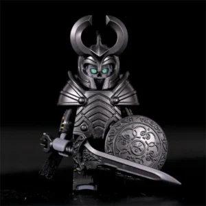 Minifigure Asgardian warrior or guard black LEGO Alternative 4 Minifigure Asgardian warrior or guard black LEGO Alternative
