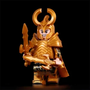 Minifigure Asgardian warrior or guard black LEGO Alternative 5 Minifigure Asgardian warrior or guard black LEGO Alternative