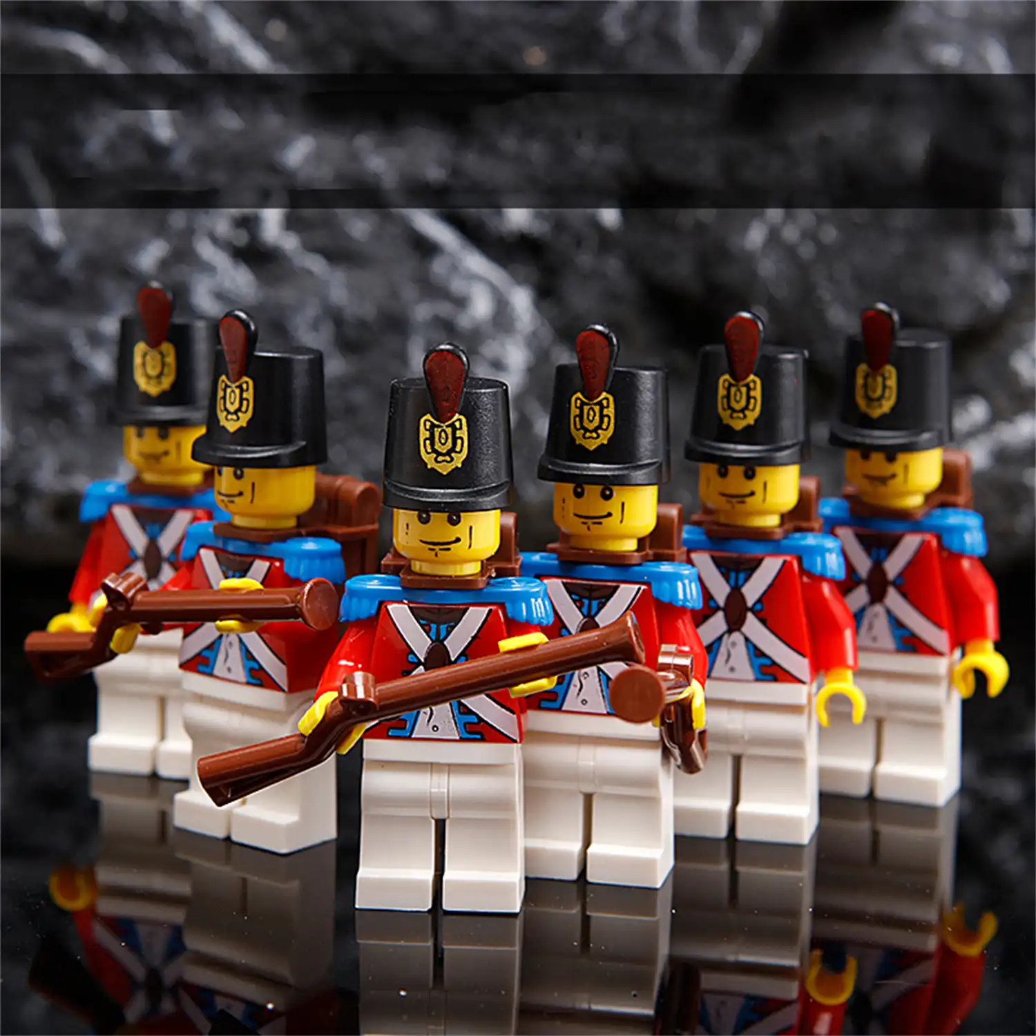 Minifigure British soldiers Napoleonic era LEGO Alternative 2 Minifigure British soldiers Napoleonic era LEGO Alternative