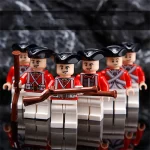 British soldiers Napoleonic era b type - Custom Printed Brick Block Figure